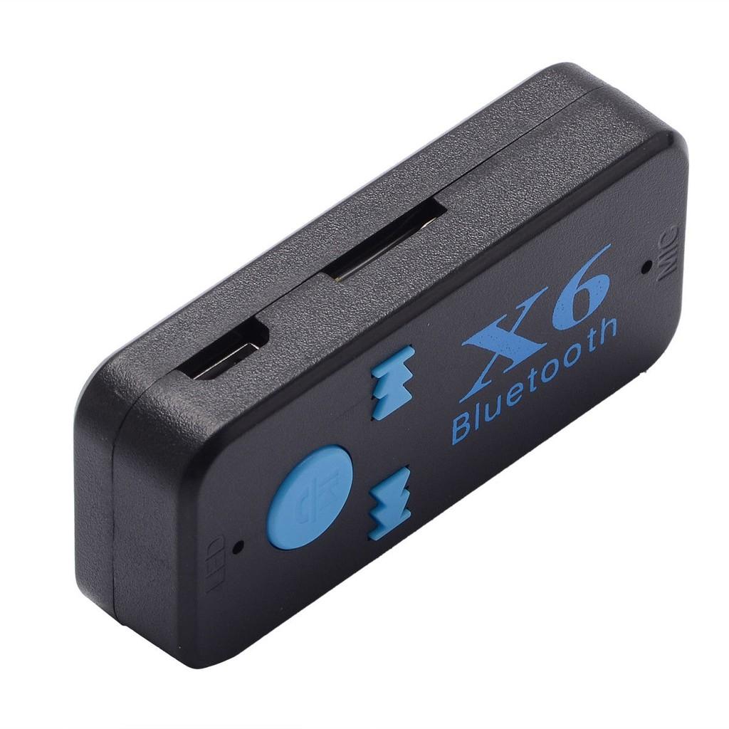 Bộ Kết Nối Âm Thanh Xe Ô Tô Bluetooth Car X6