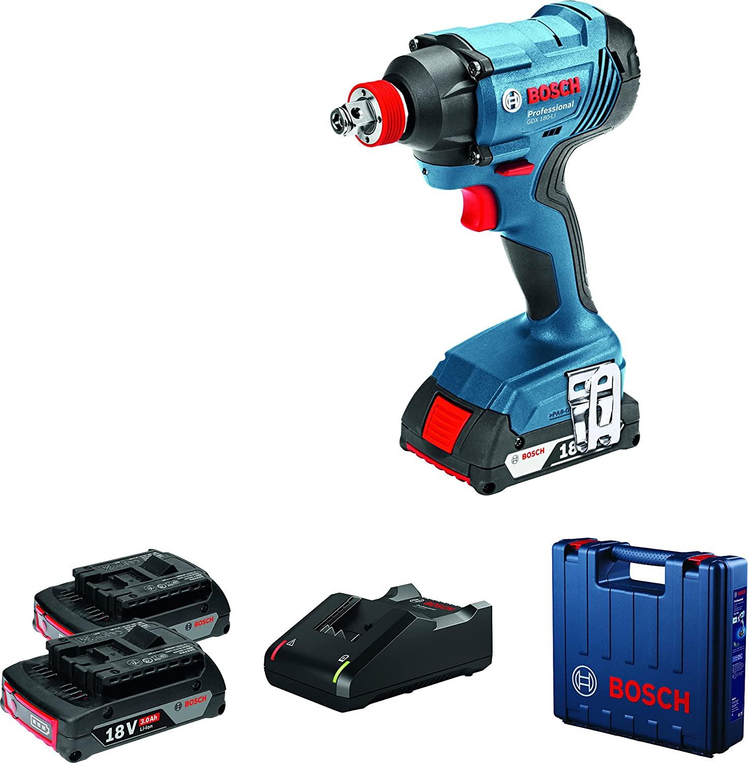 MÁY SIẾT BU LÔNG DÙNG PIN 18V BOSCH GDX 180-LI - HÀNG CHÍNH HÃNG