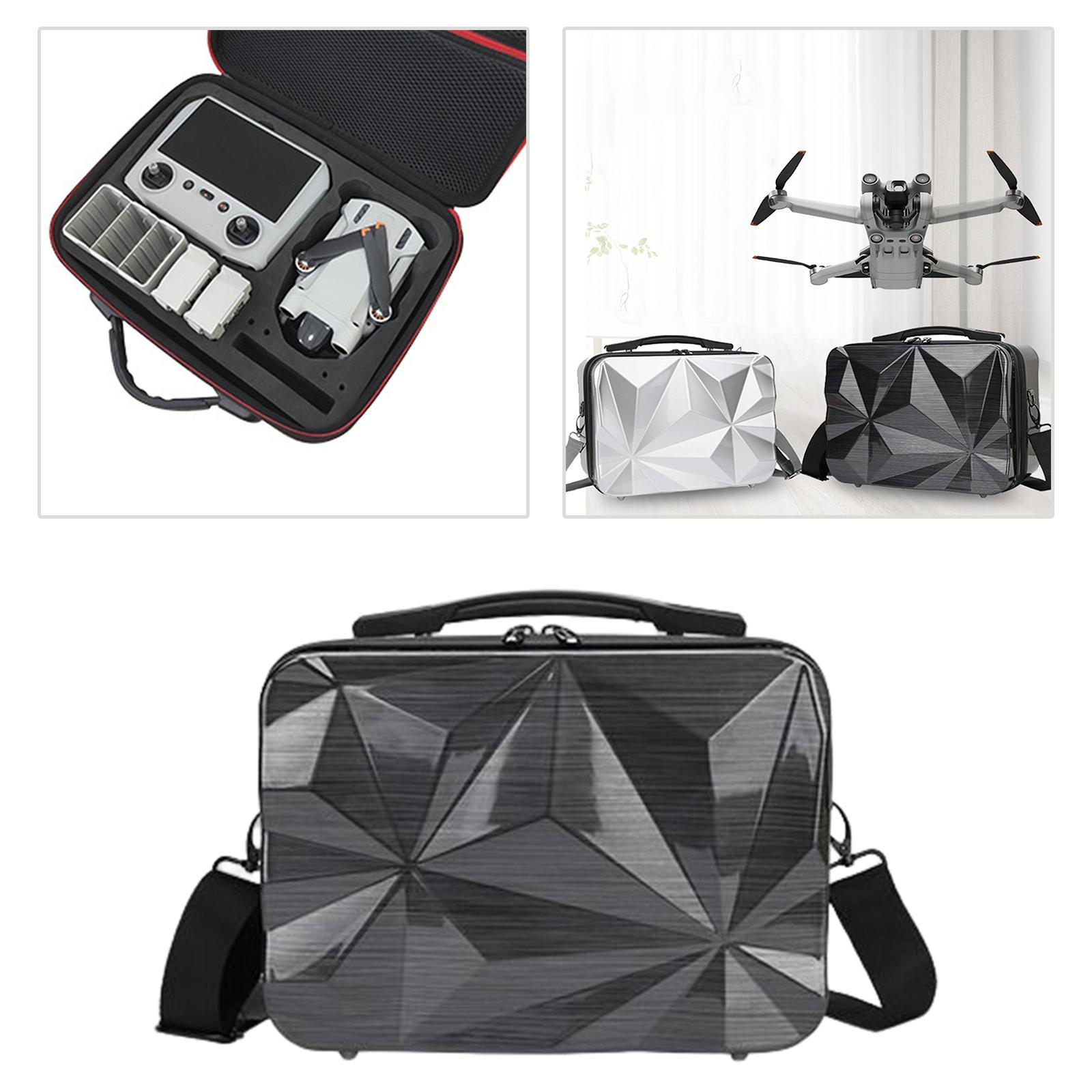 Hard Carrying Case Dustproof Waterproof with Mesh Pocket Storage Box for DJI Mavic Mini 3 Pro