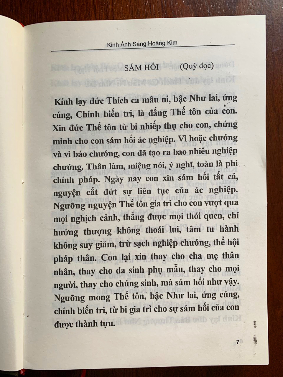 Kinh Ánh Sáng Hoàng Kim 