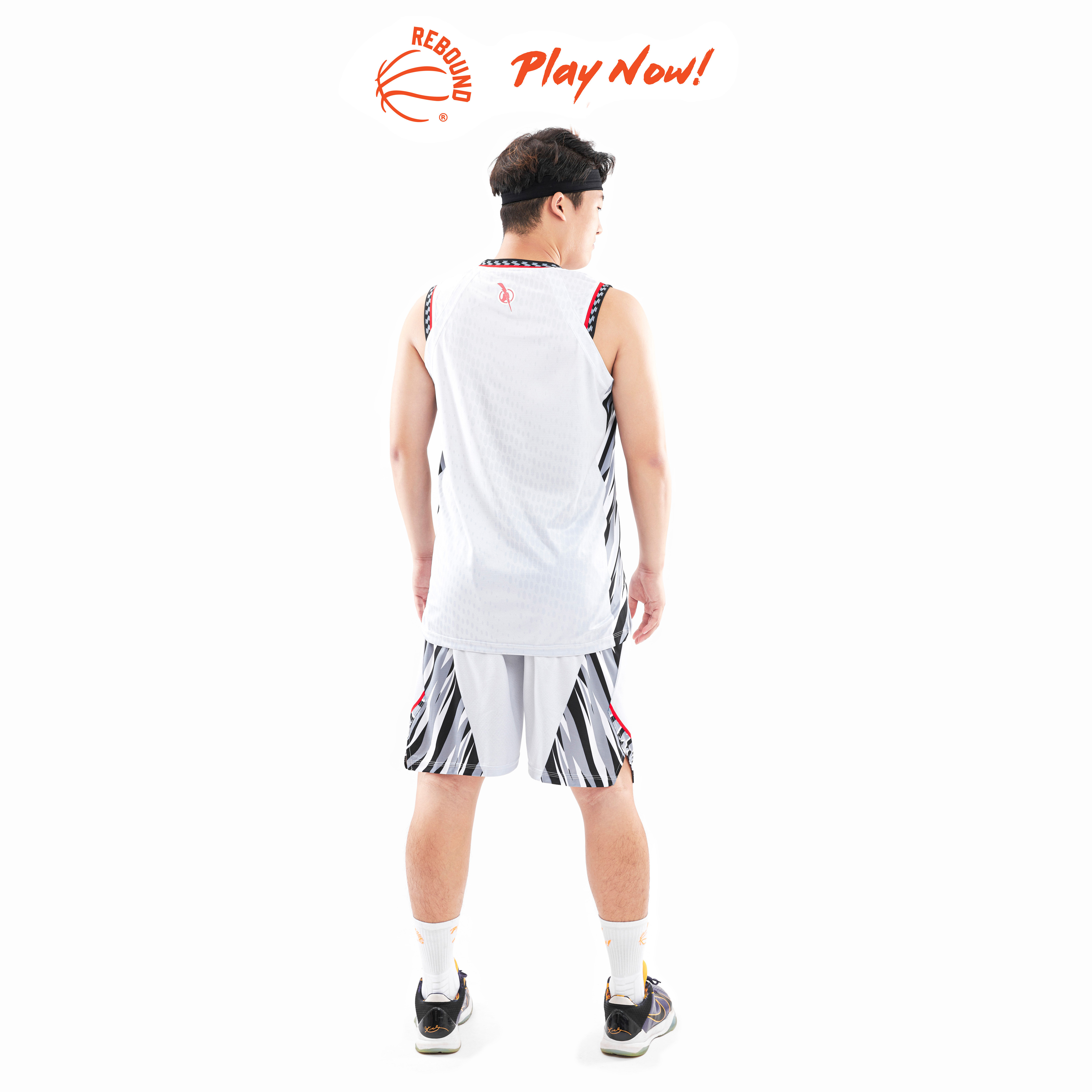 Bộ quần áo bóng rổ Rebound - ZEUS cao cấp 5 màu Vải R-Pro Thoáng khí nhanh khô Co giãn tốt Không phai màu Kháng khuẩn