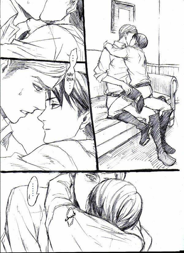 tấn công người khổng lồ - doujinshi eruri chapter 4 10