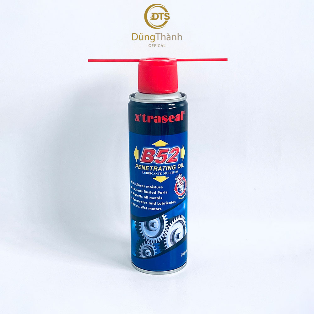 Bình xịt tẩy rỉ rét X'TRASEAL B52 đa năng chống gỉ cao cấp 200/400/550mL