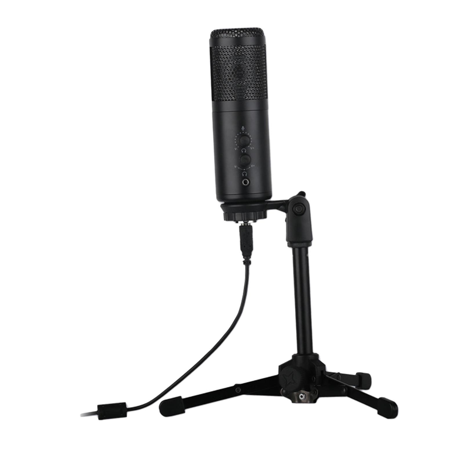 USB Microphone For Studio Recording Desktop Computer Game Chat A9-A
