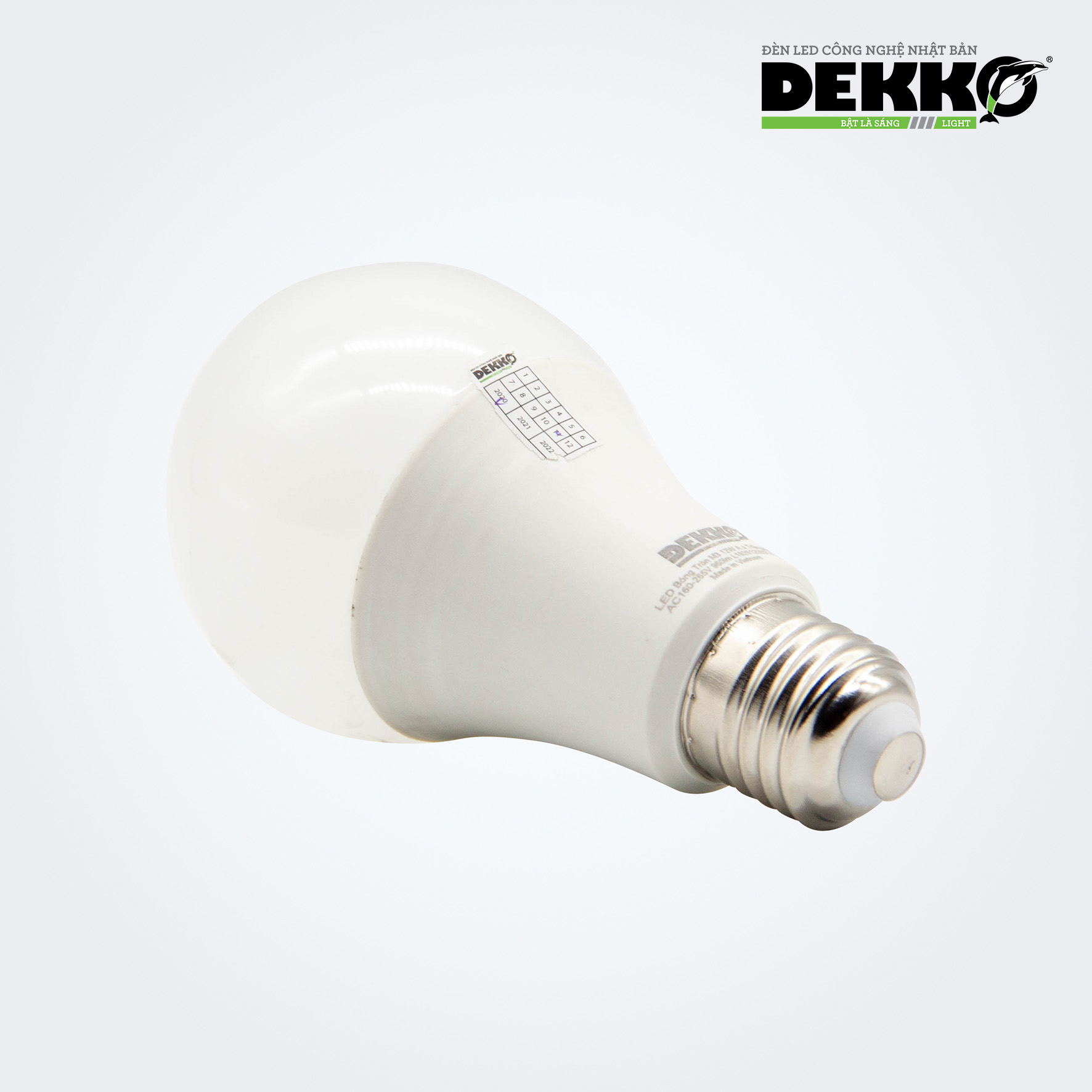 BÓNG ĐÈN LED TRÒN 2203 DEKKO 7W SIÊU TIẾT KIỆM ĐIỆN - ĐỘ BỀN LÊN TỚI 15 NĂM