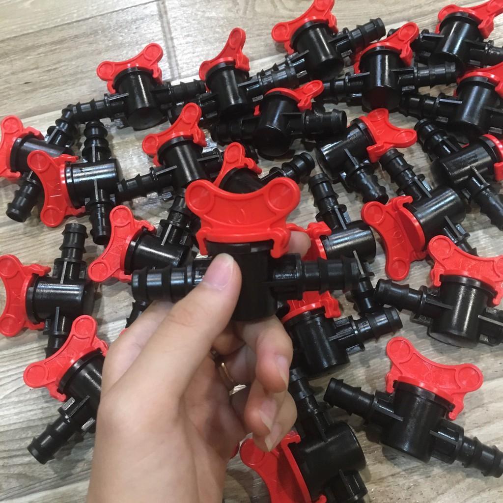 10 Van khóa LDPE 16mm - Van khóa nước dùng cho ống PE 16mm