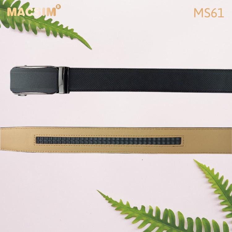Thắt lưng nam da thật cao cấp nhãn hiệu Macsim MS61