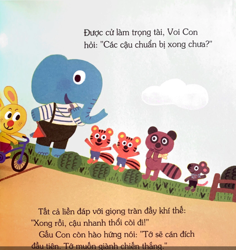 Gấu Con Tinh Nghịch: Cạnh Tranh Và Đoàn Kết - Mình Sẽ Về Đích Đầu Tiên !