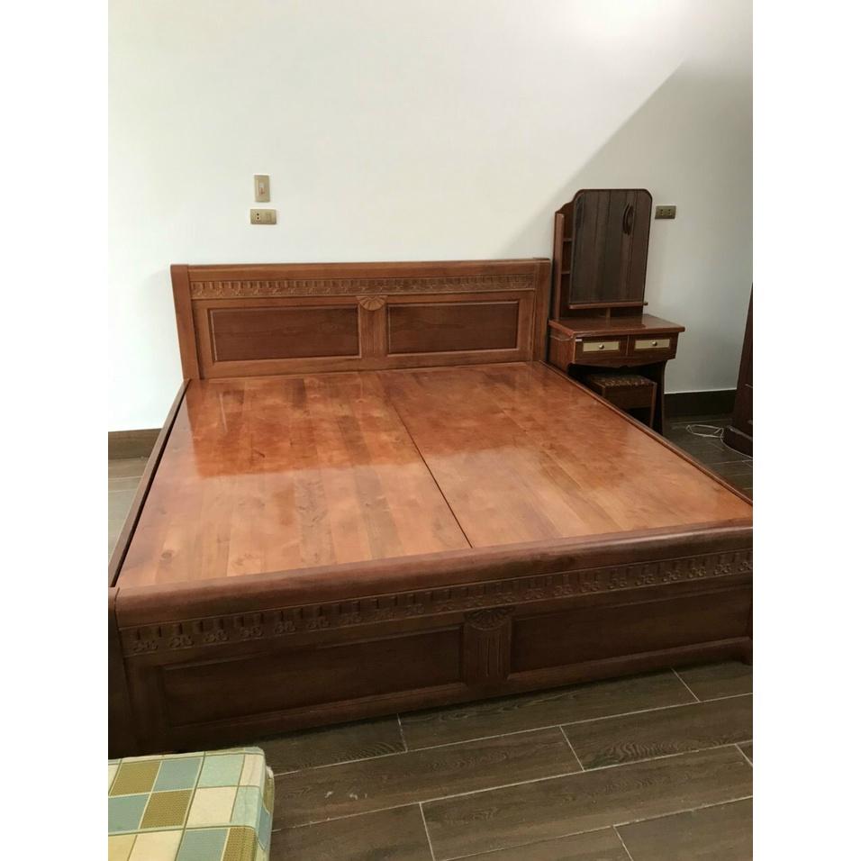 giường ngủ gỗ hương đá 1m6 1m8 2m2 giá thật