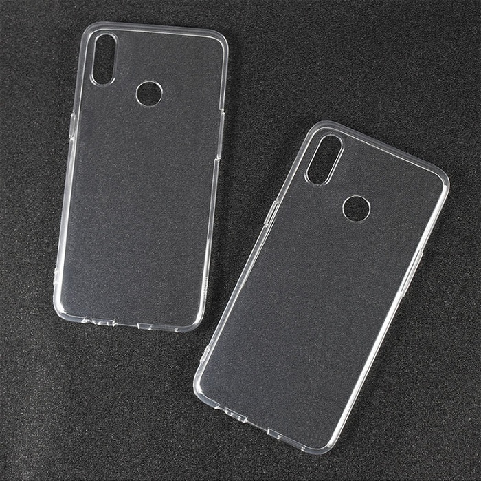 Ốp lưng silicon dẻo trong suốt siêu mỏng 0.6mm dành cho OPPO Realme 3