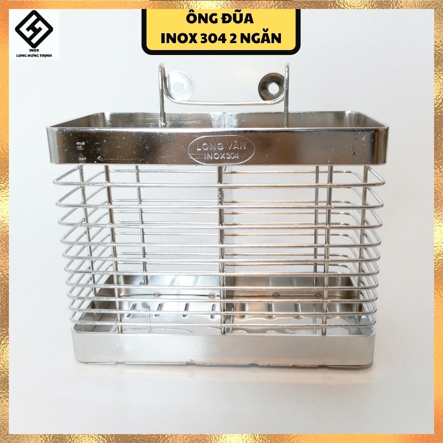 ỐNG ĐŨA INOX 304 2 NGĂN CAO CẤP