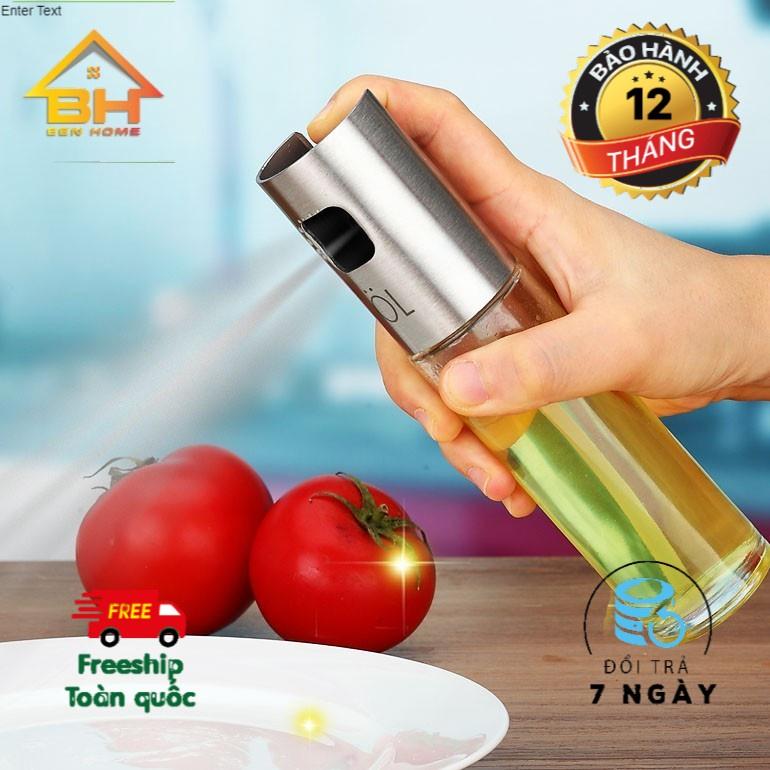 Bình xịt dầu ăn 100ml W1865, siêu tiện lợi cho gia đình