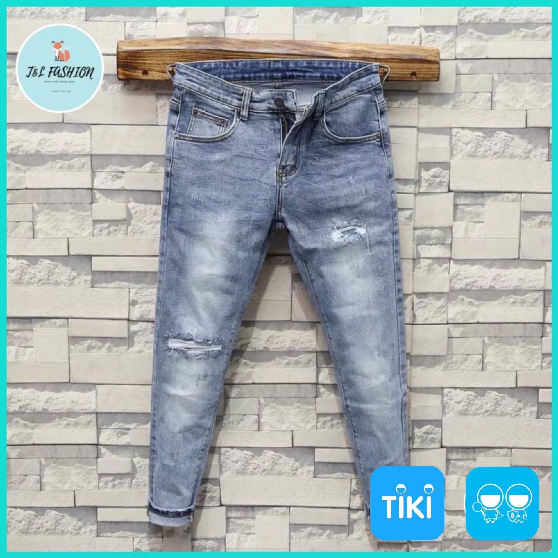 Quần Jean Nam, Quần Bò Nam kiểu mới hot trend phong cách hàn quốc msa12
