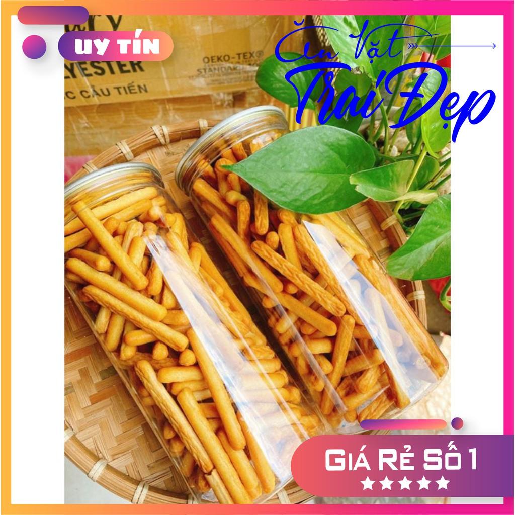 Bánh Quy Đũa hủ Pet 250g - Trai Đẹp Snack