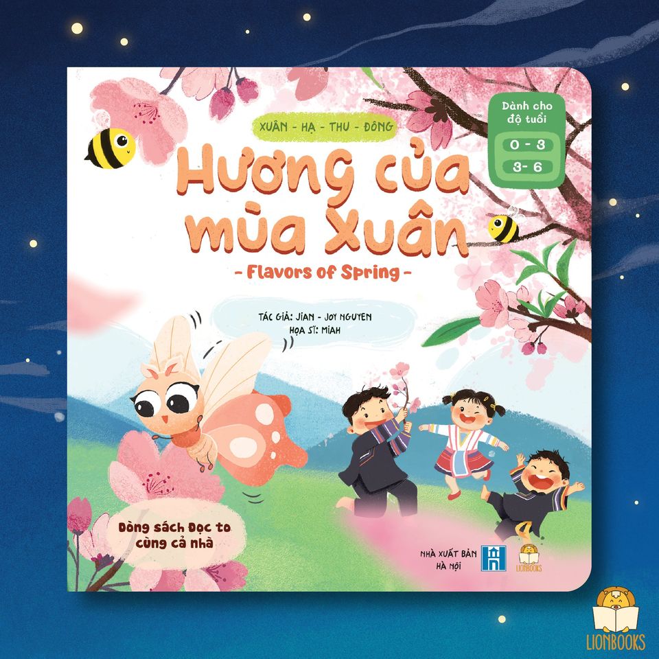 Truyện Kể Cho Bé Trước Giờ Đi Ngủ - Combo 4 Cuốn Xuân Hạ Thu Đông - Sách Song Ngữ Việt - Anh Cho Bé 0-1-2-3-4-5-6 Tuổi