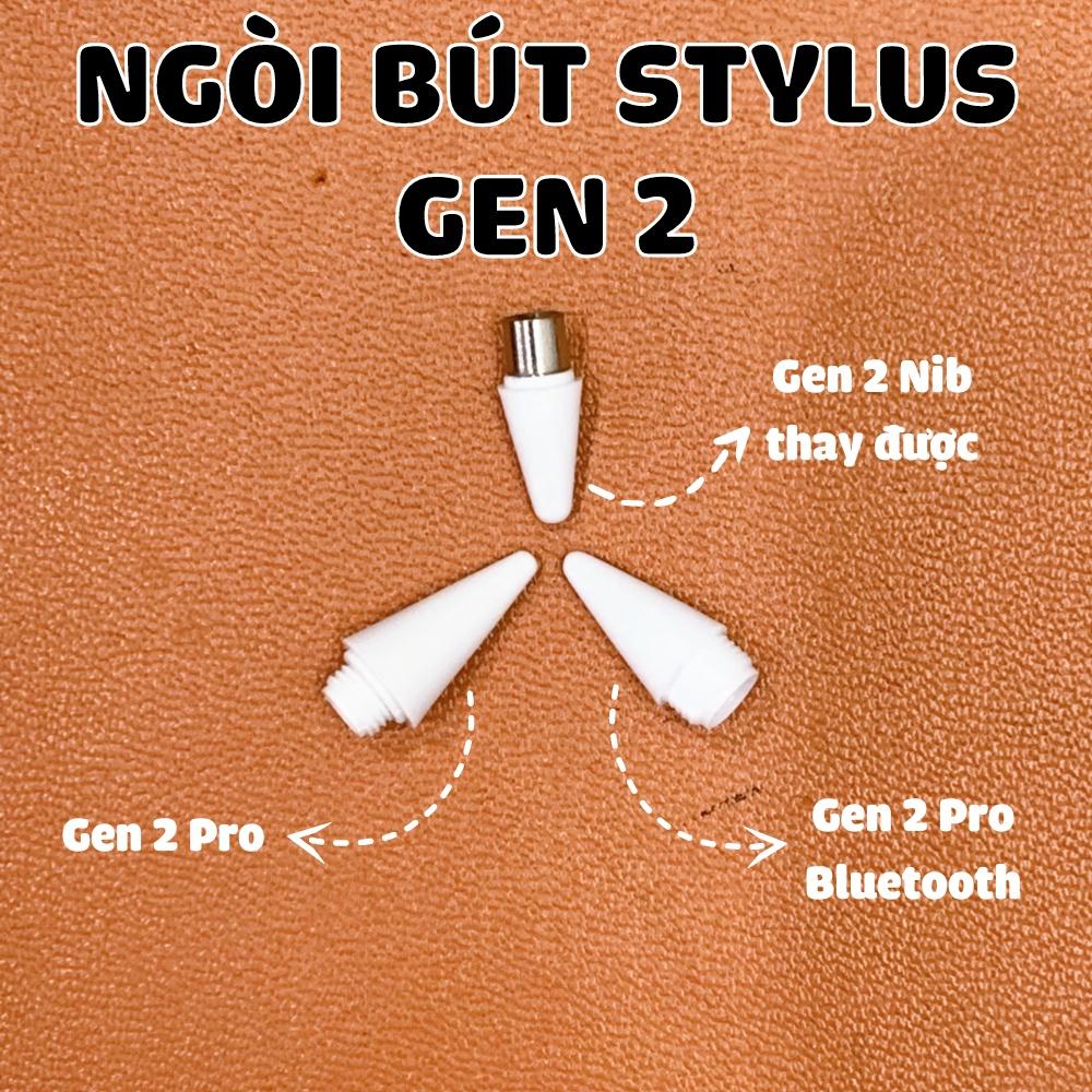 Ngòi bút thay thế dành cho bút cảm ứng Stylus Gen 2 Pro, Gen 2 nib thay được, chất liệu Nhưa tổng hợp cao cấp