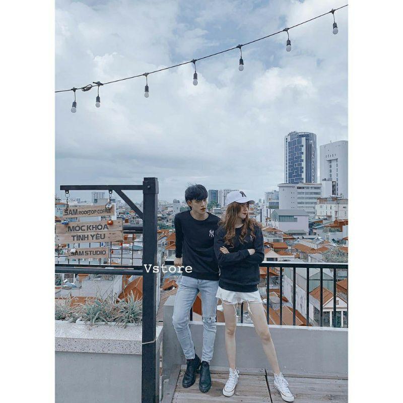 Áo đôi thu đông đẹp, chất nỉ