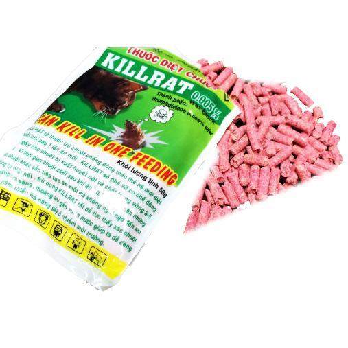 Thuốc diệt chuột Killrat thế hệ mới 0.005% gói 40gr