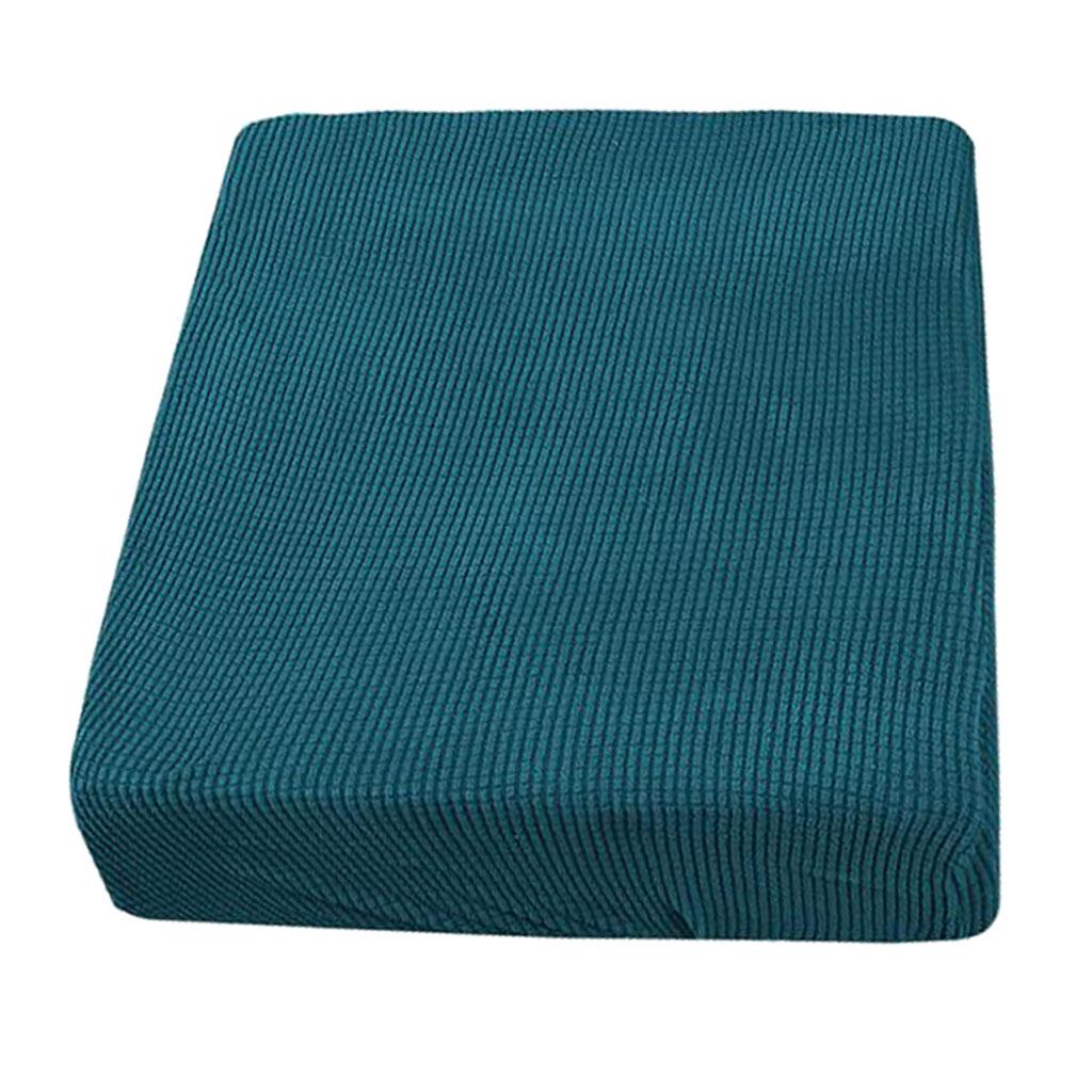 2 Pcs 1 Seater Spandex Fabric Sofa Futon Seat Cushion Covers