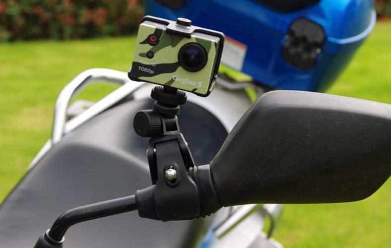 Phụ kiện kẹp ghi đông xe cho máy quay hành động GoPro, Sjcam, Yi Action, Osmo Action