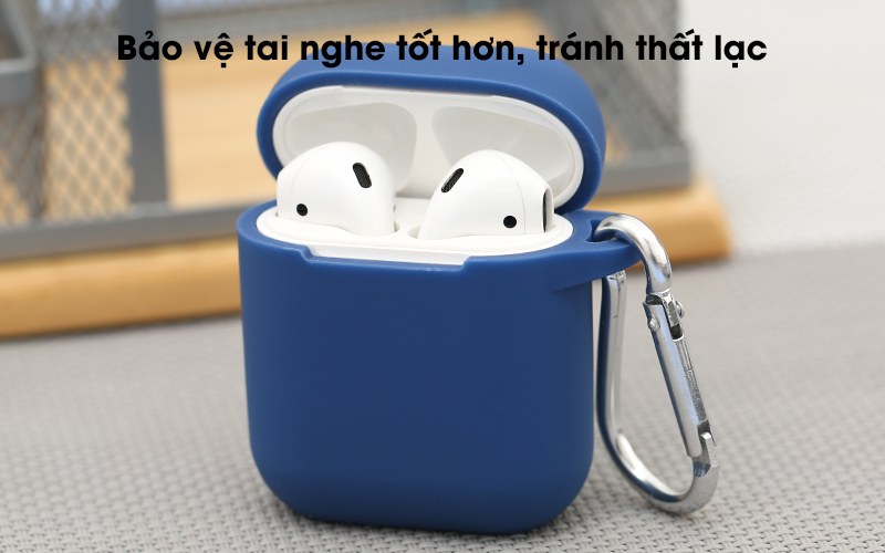 Vỏ bảo vệ bao đựng tai nghe dành cho airpod 1/2