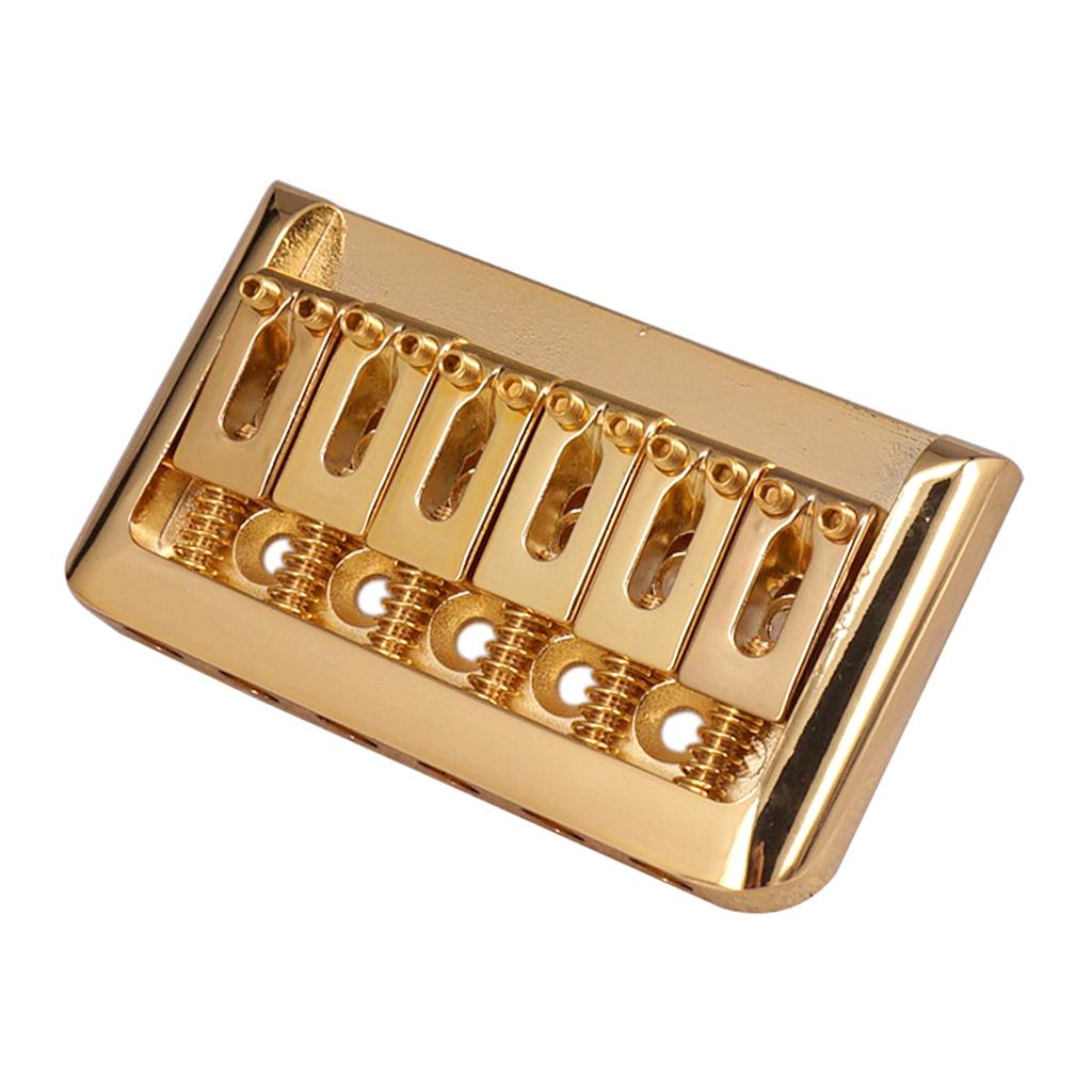 Phép Màu Sáng VÀNG ĐUÔI CỨNG CẦU thông qua dưới stringing 6 Dây Đàn Guitar Điện