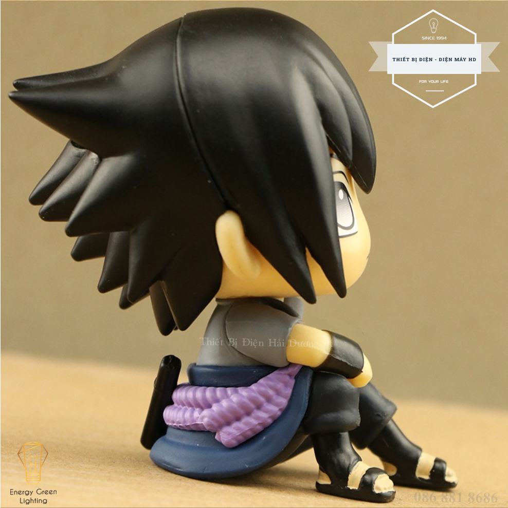 Mô Hình Chibi 4 Nhân Vật Naruto - Kakashi - Sasuke -Itachi - Siêu Đẹp - Siêu Dễ Thương - Có Video