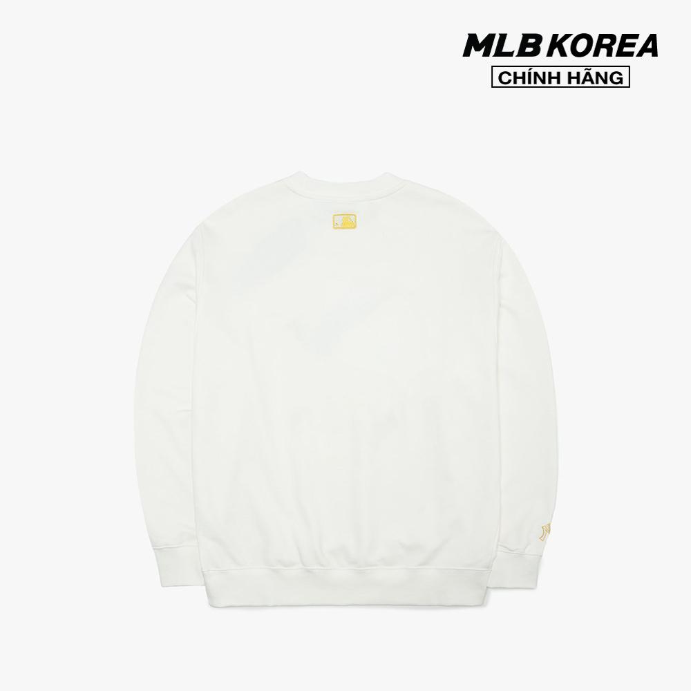 MLB - Áo sweatshirt tay dài phom suông Smile Overfit 3AMTN0424