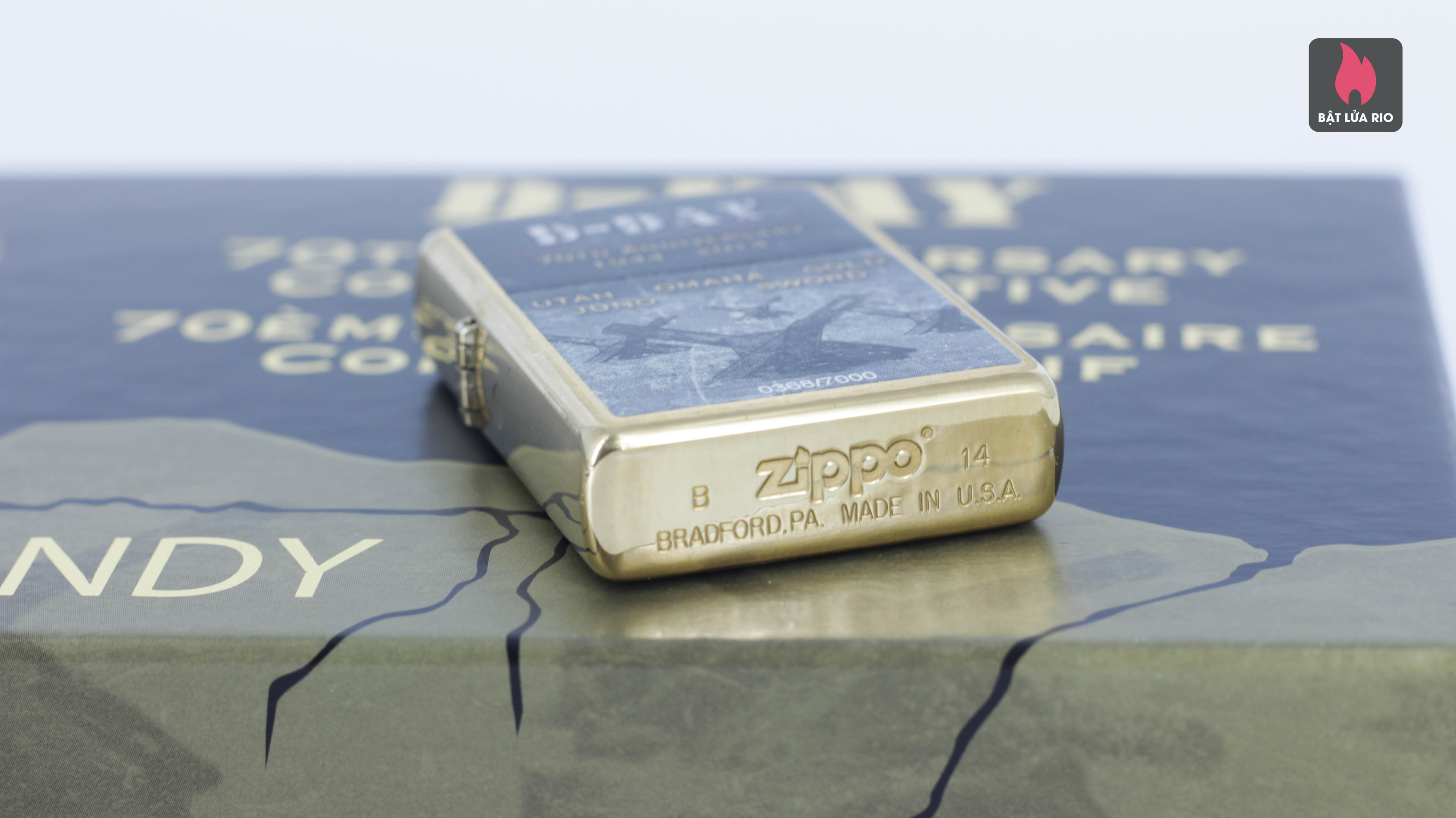 Bật Lửa Zippo 2014 – D-Day – 70Th Anniversary Commemorative