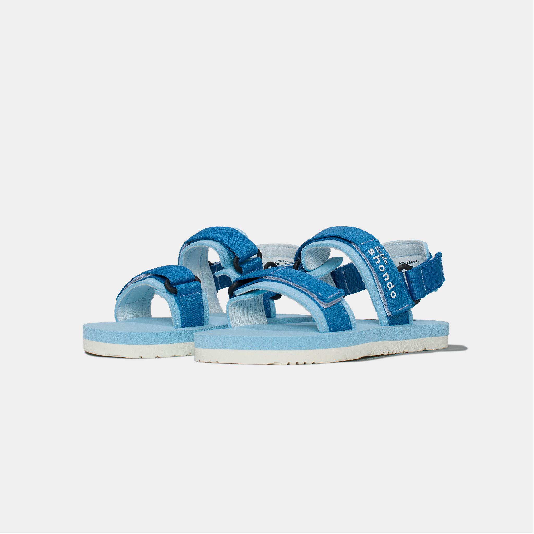 Giày Trẻ Em Shondo Sandals Little Trắng Xanh Đậm LIT3434