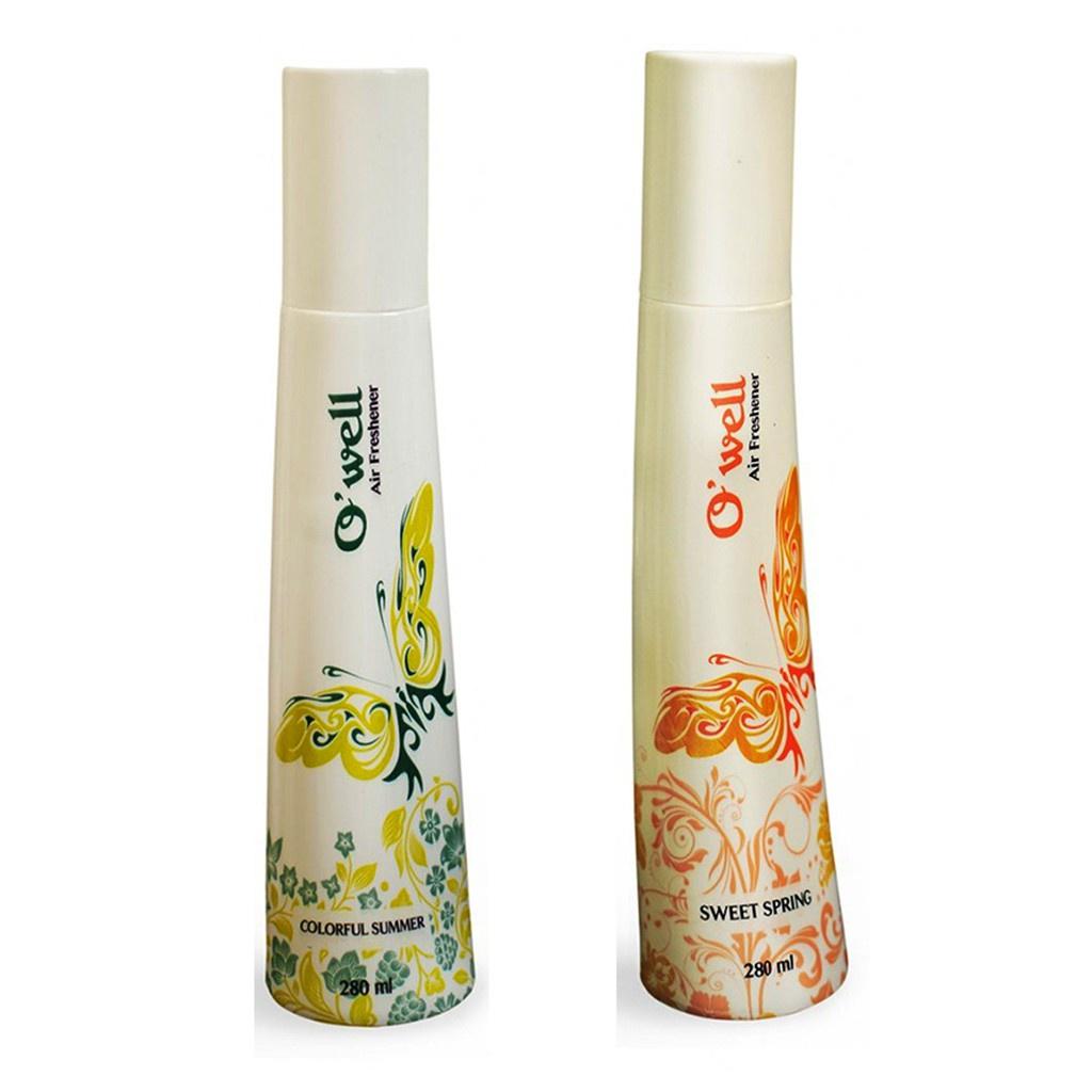 Nước hoa xịt phòng Owell cao cấp 4 mùa khử mùi lưu hương thơm lâu 280ml