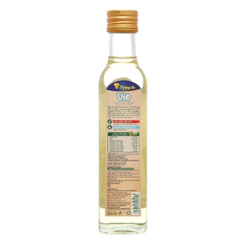 Dầu ăn Vio Mè Tường An 250ml