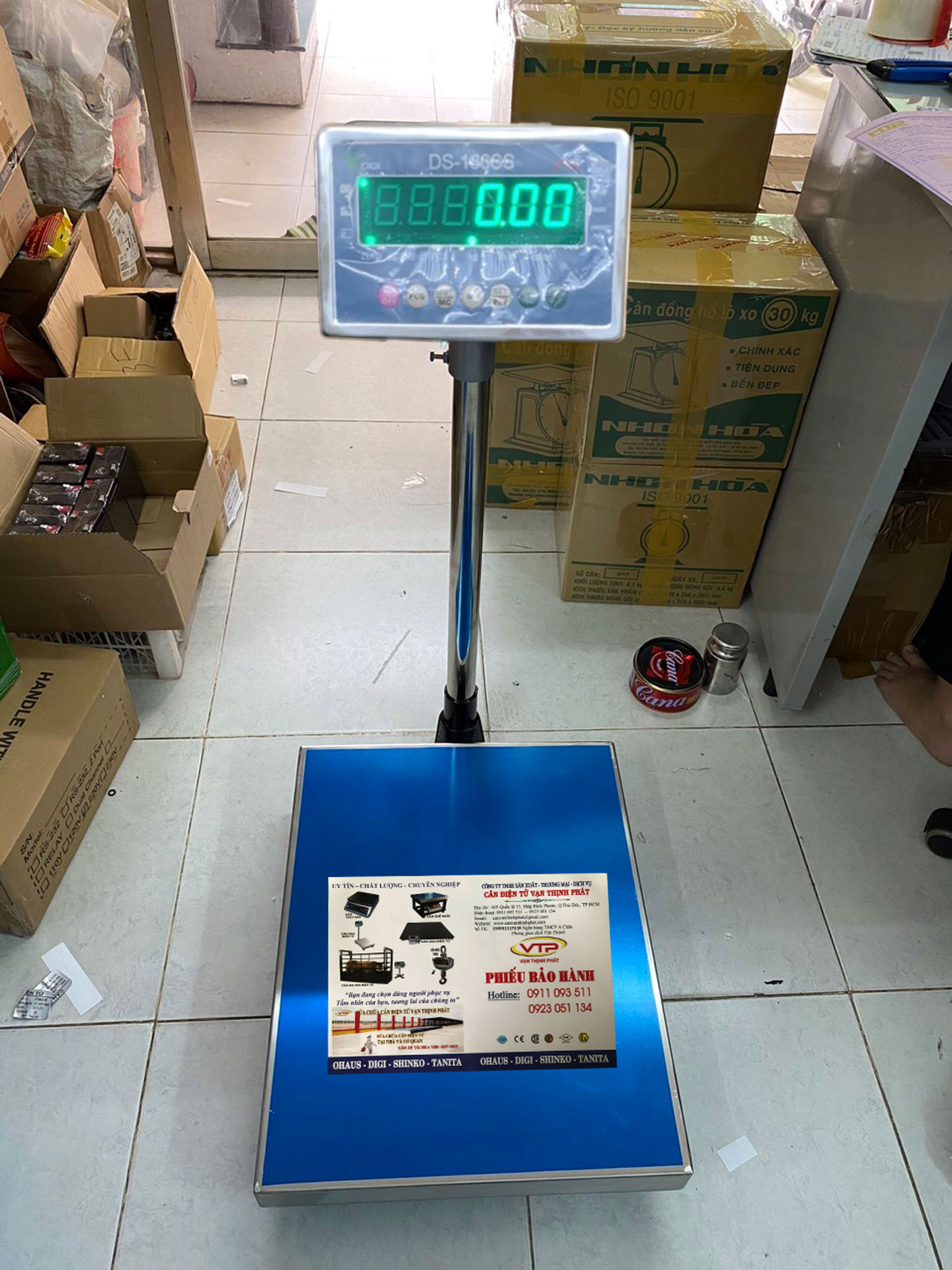 Cân Bàn Điện Tử DIGI DS-166SS 500 KG