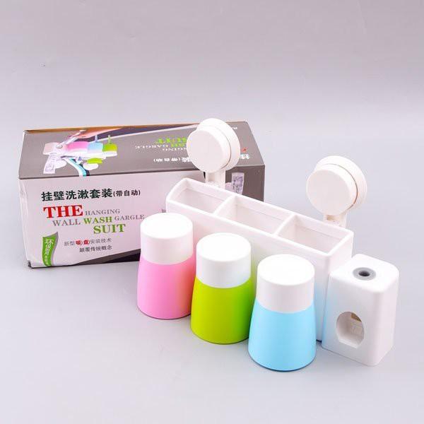 BỘ NHẢ KEM ĐÁNH RĂNG TỰ ĐỘNG - TẶNG KÈM 3 CỐC