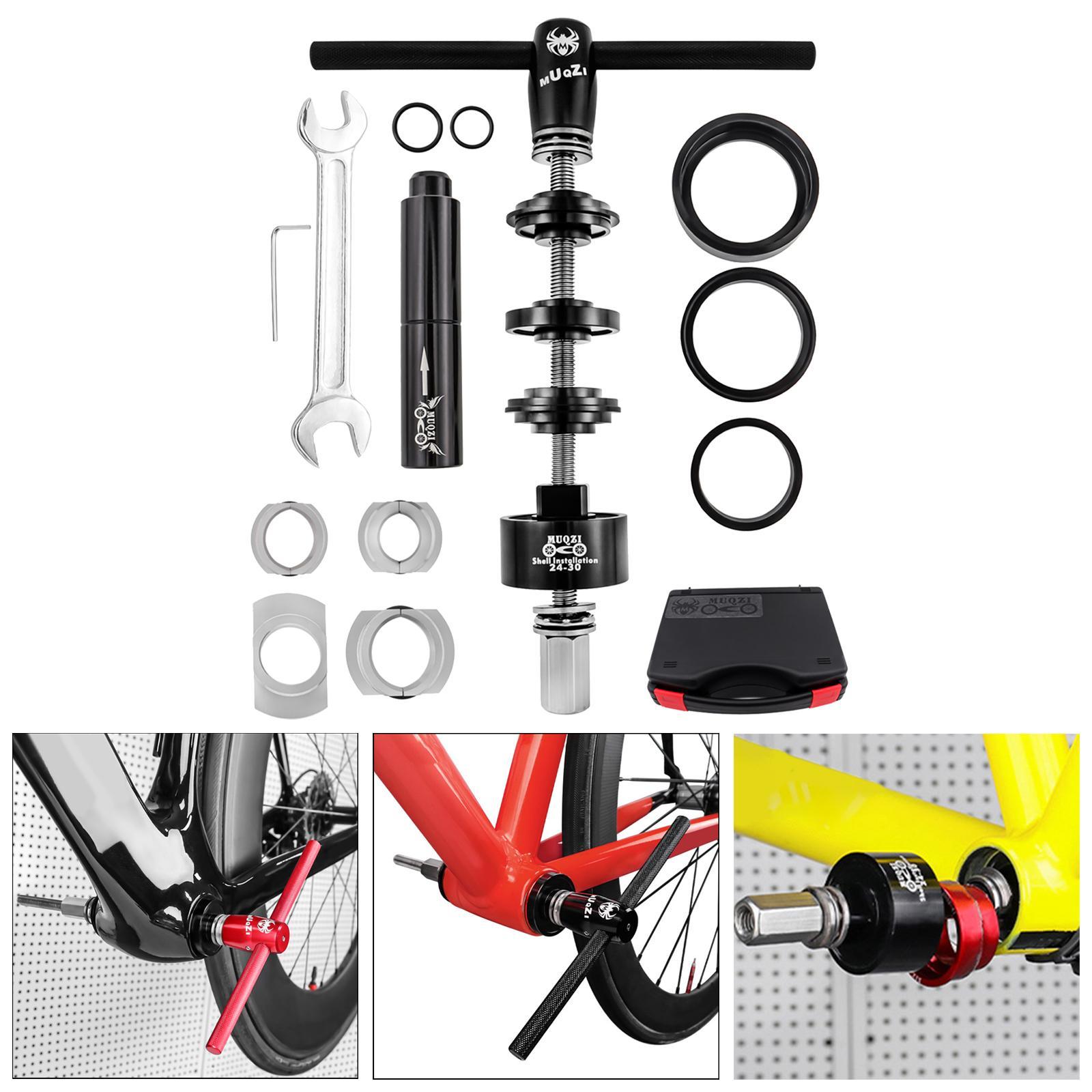 Bike Bottom Bracket Install and Removal Tools Set Durable Bearing Press Tool