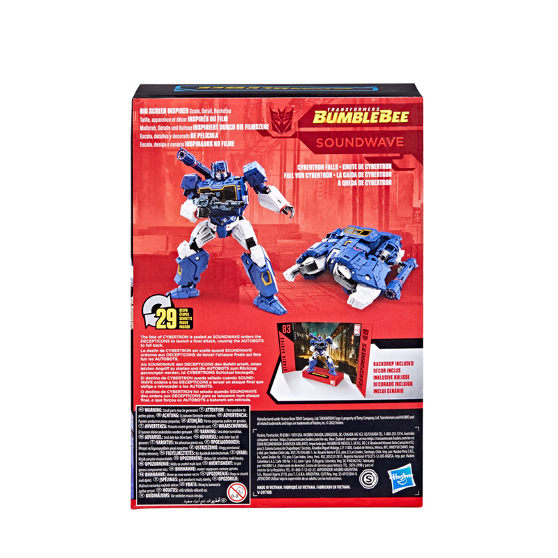 Đồ Chơi TRANSFORMERS Mô Hình Soundwave Dòng Studio Voyager Tf6 F3173/E0702