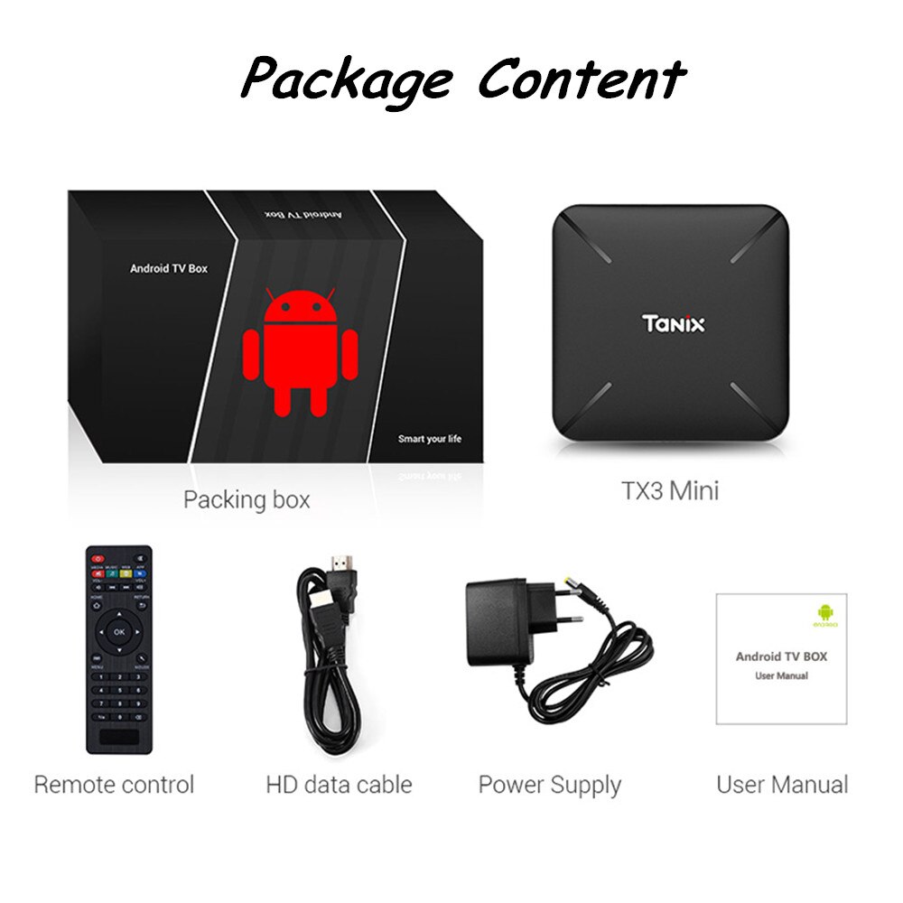 TX3 Mini Android 7.1 Amlogic S905W Set Top Box - Hàng chính hãng