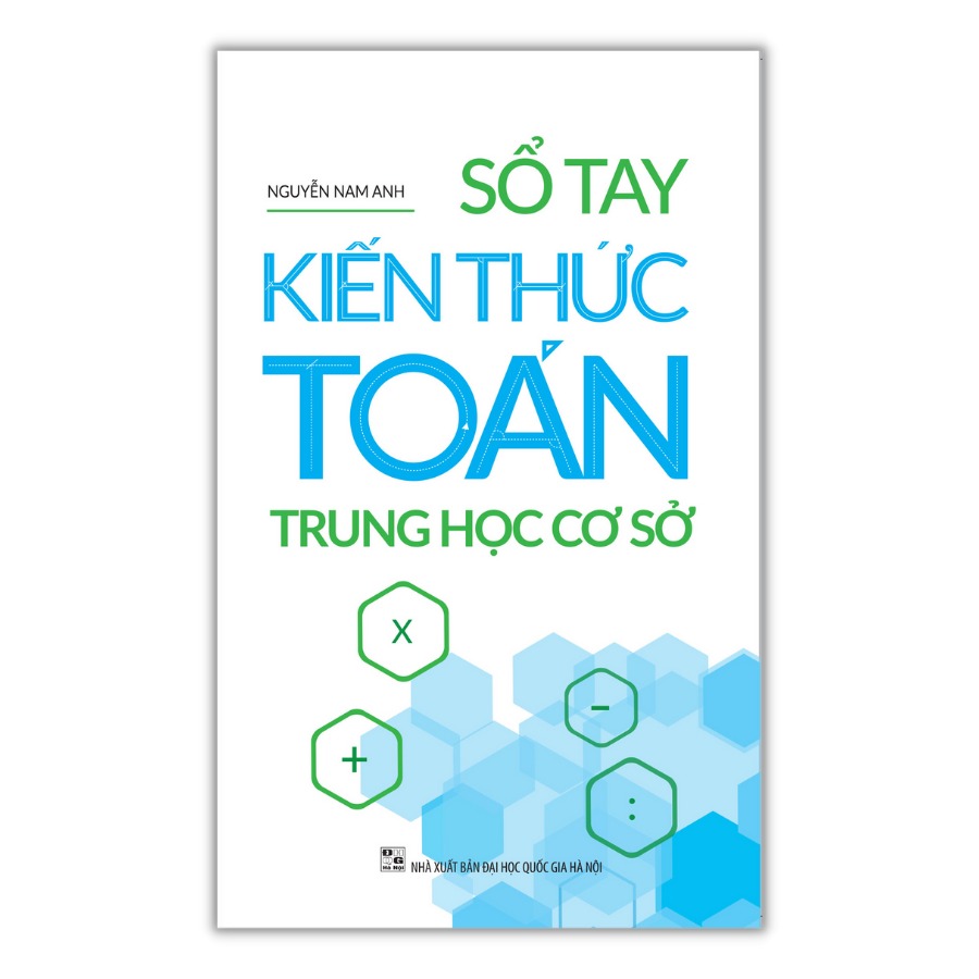 Sách: Combo Sổ Tay Kiến Thức Toán - Vật Lí - Hóa Học Trung Học Cơ Sở