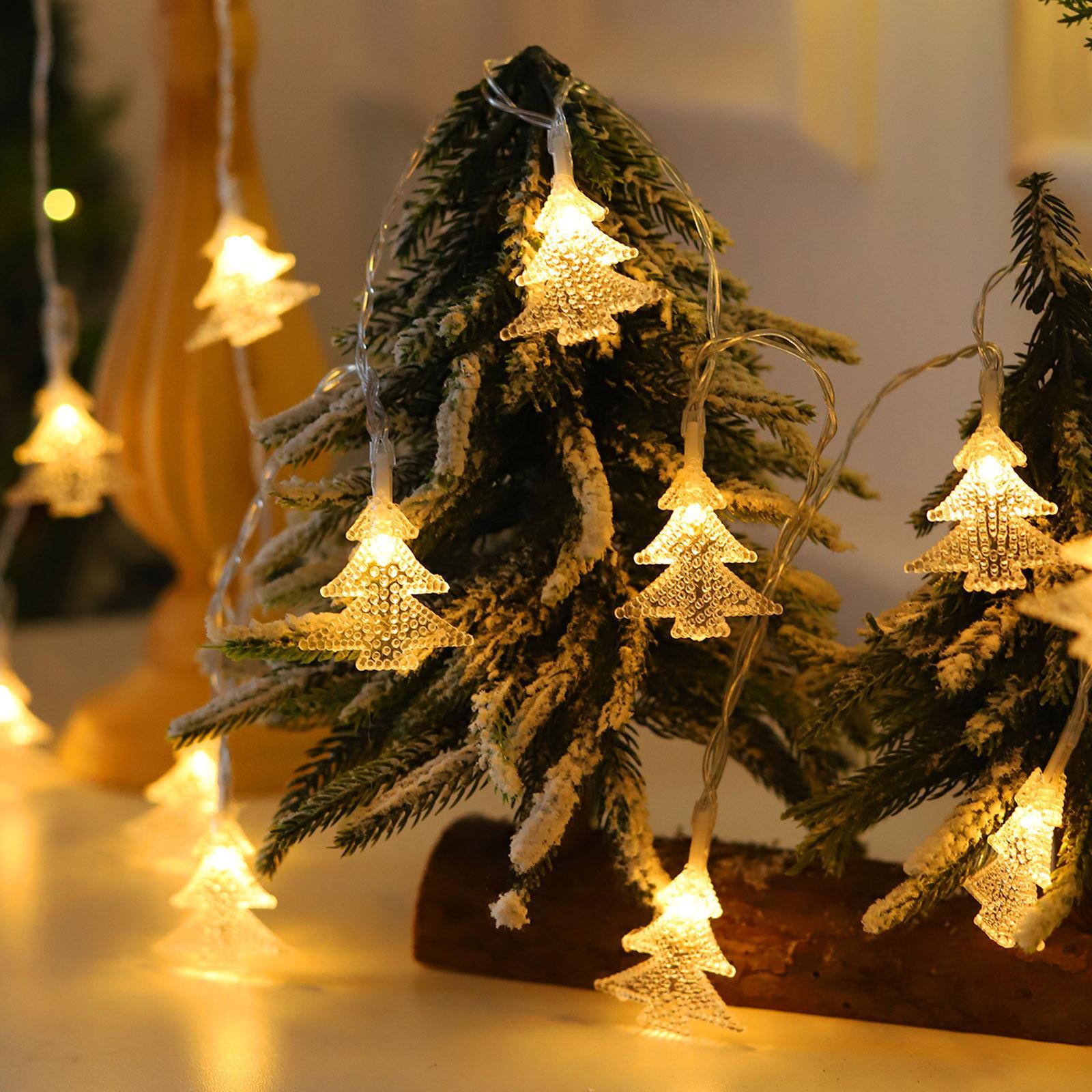 Decorative Christmas String Lights Tree Home Decor Ornament