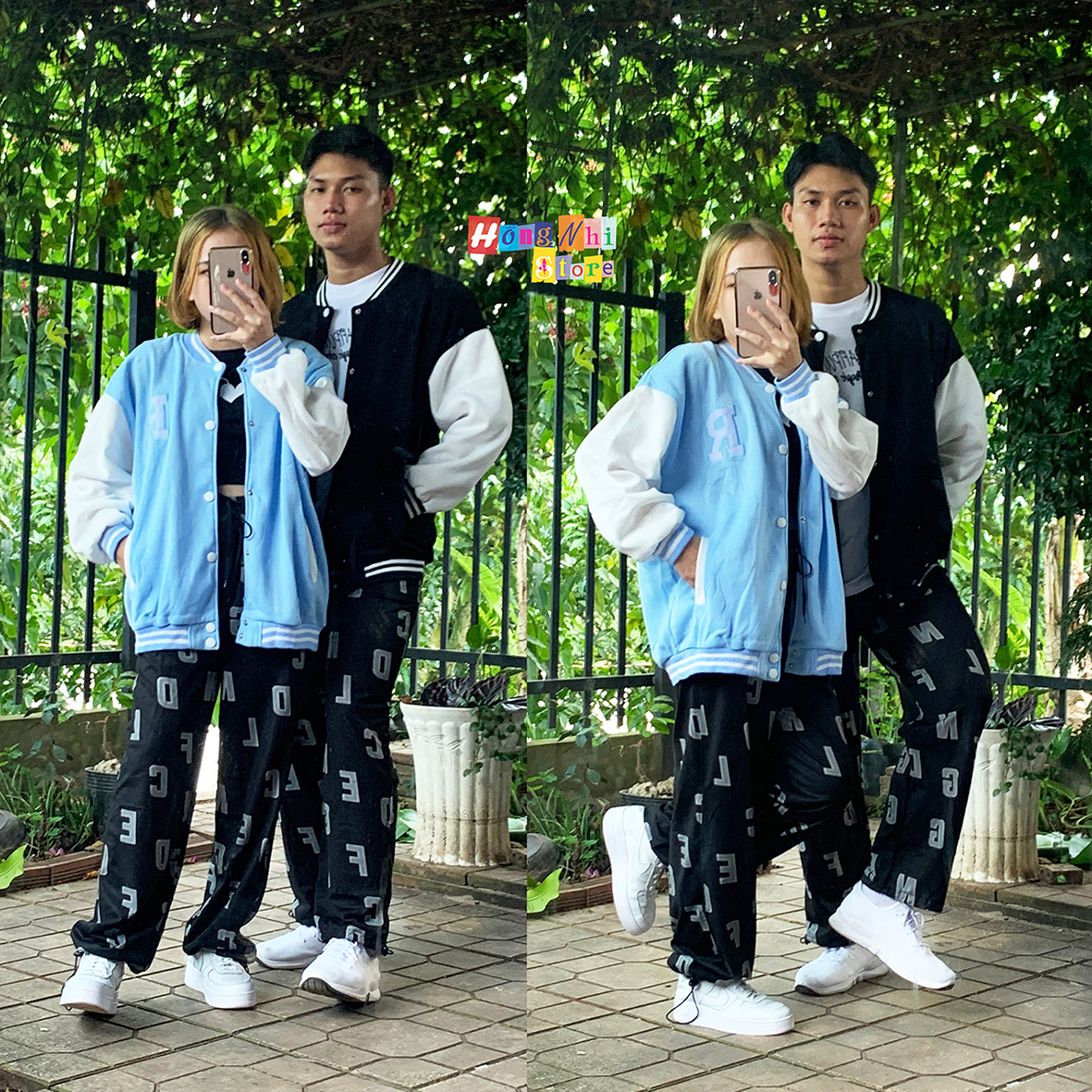 Áo Khoác Bomber Thêu Chữ R Raysoran Viền Cổ Ulzzang Unisex Dáng Rộng Nam Nữ - MM - M