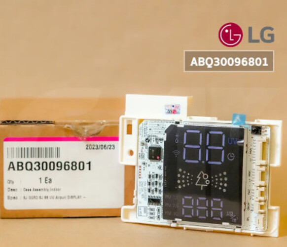 BO MẠCH MẮT NHẬN MÁY LẠNH ĐIỀU HÒA LG ABQ30096801 – HÀNG CHÍNH HÃNG