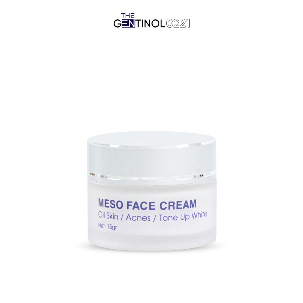 Kem meso tái tạo mô da The Gentinol 0221 hỗ trợ phục hồi, cải thiện độ dàn hồi và làm chậm tiến trình lão hóa da 15g