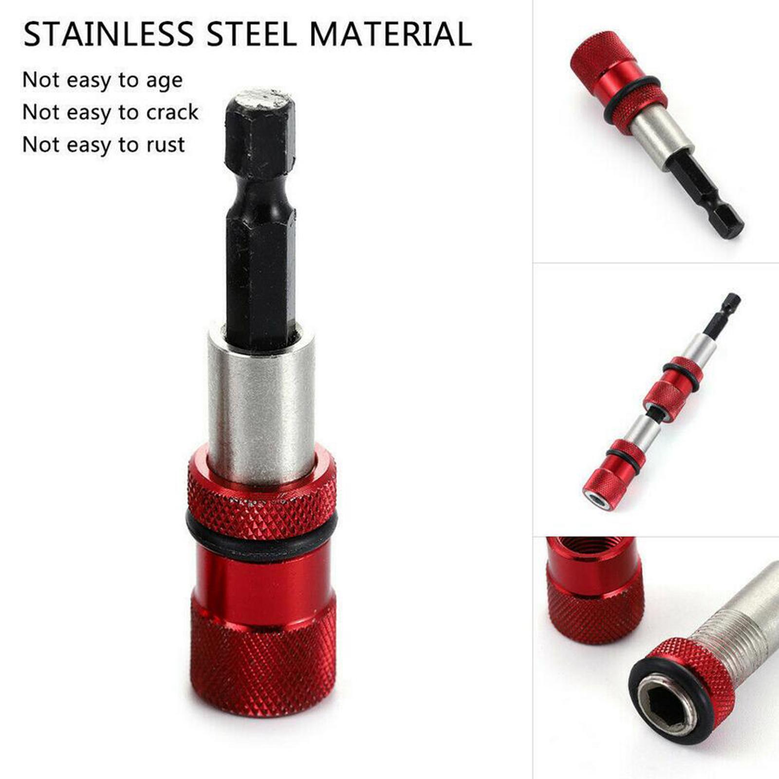 Magnetic Drywall Screw Bit Holder 1/4" Hex Shank Drill Screw Tool