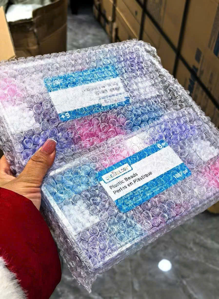 Set Nguyên Liệu Hạt Cườm Tự Làm Phụ Kiện Vòng Cổ, Vòng Tay Cho Bé - HÀNG CHÍNH HÃNG MINIIN