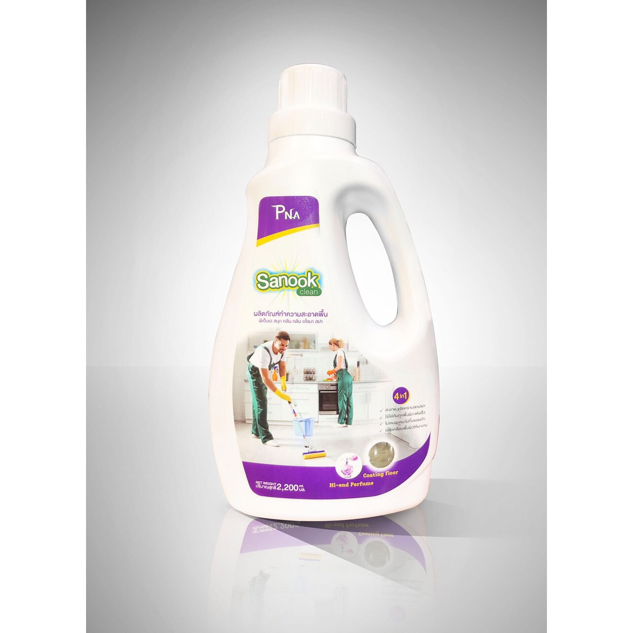 Nước lau sàn PNA Sanook Clean 2200ml hương hoa Anchan