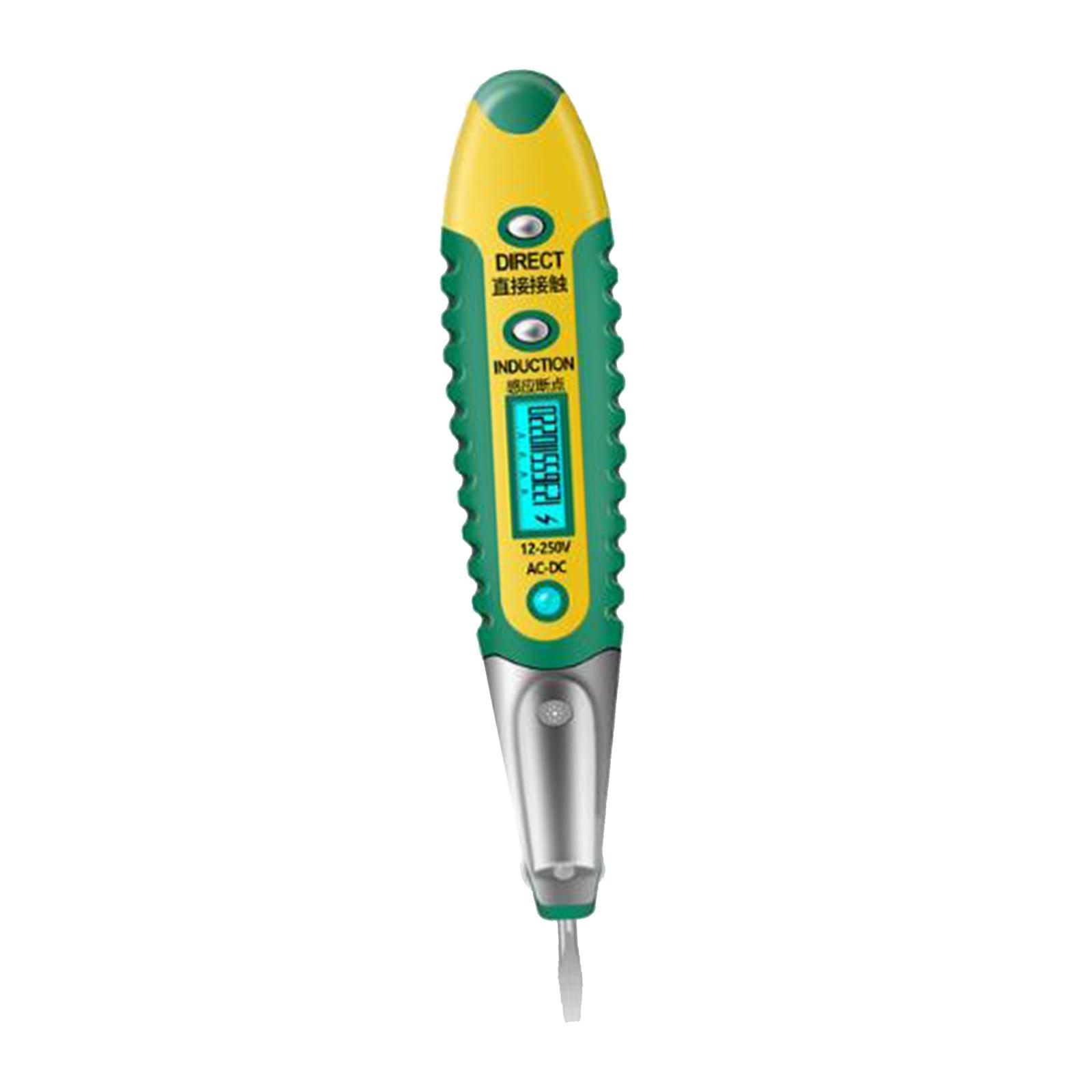 Voltage Tester 12V-250V Portable Circuit Tester Tool Voltage Pen Screwdriver