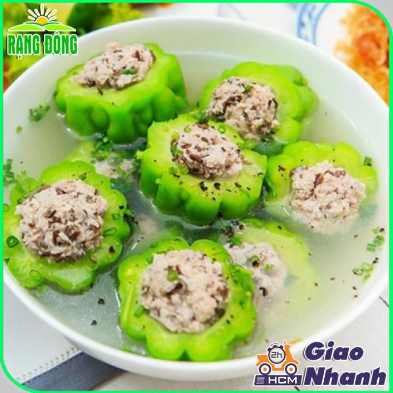 Hạt giống Khổ Qua Mỡ Trái Dài Chịu Nhiệt Tốt, Sinh Trưởng Khỏe, Trồng Quanh Năm - Hạt giống Rạng Đông