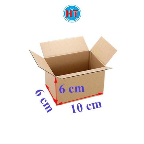 Hộp carton đóng hàng 10x6x6 cm - giá xưởng