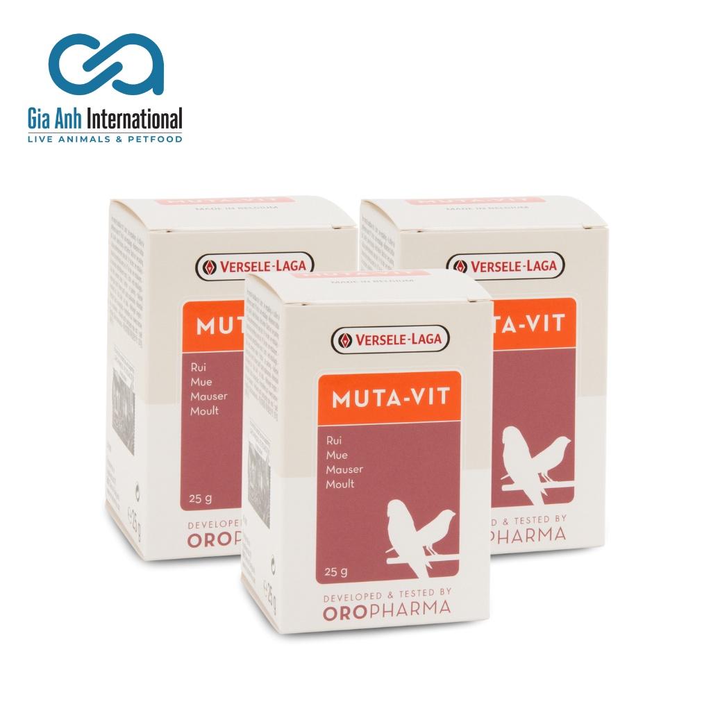 Vitamin Hỗ Trợ Thay Lông Cho Chim Cảnh - Versele-laga Oropharma Muta-Vit Giúp Lông Đẹp, Chim Khoẻ Mạnh Hộp 25g-200g