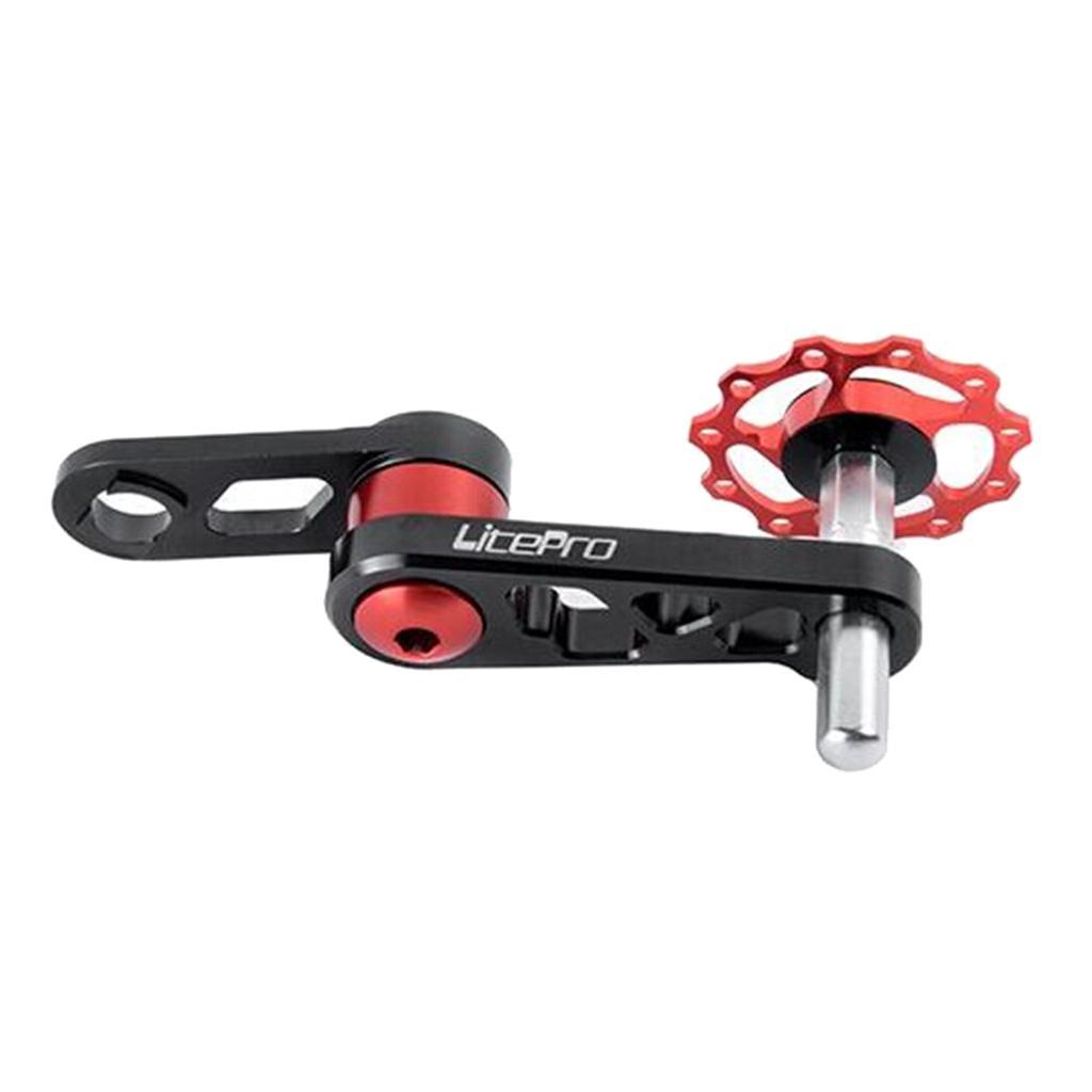 Chain Tensioner Single Speed Converter Bike Replacement Black Red